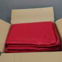 10-Pack Red Tablecloths for Rectangle Tables, 60 x 120 Inches, Stain-Resistant Polyester Fabric for 6 Foot Tables - Washable Table Covers for Weddings, Banquets, Birthday Parties, Events