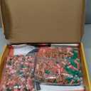 HOOLEDAY Animals Series Capybara Toy Micro Building Block Set, 2110 Pieces with Lotus Base Design, Decoration Present for Adults & Boys & Girls