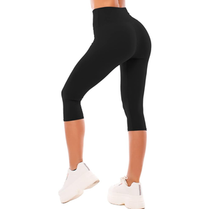 SINOPHANT High Waisted Leggings for Women - Full Length Capri Buttery Soft Yoga Pants for Workout Athletic Size S