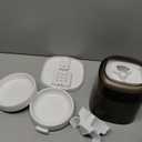 Automatic Cat Feeders for Two Cats, 5L/20 Cups Double Automatic Cat Food Dispenser with 2 Stainless Bowls, Timer Setting 20 Portions 6 Meals Per Day, 10s Meal Call, Pet Feeder for Dog (Black, 5L)