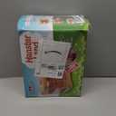 Hamiledyi Portable Hamster Cage 2 Layers Dwarf Hamster Habitat Small Animal Travel Cage with Exercise Wheel Hamster Enclosure Mouse Cage for Hamsters Mice Gerbils or Other Tiny Pets (Blue)