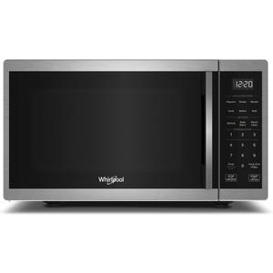 Whirlpool WMCS3019RS Countertop Microwave with Turntable 0.9 Cu. Ft, Steam Clean, 900 Watt Microwave, Stainless Steel