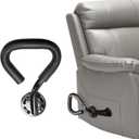 Stander Recliner Lever Extender Plus, Oversized Padded Grip Handle for Easy Chairs, Extension with Ergonomic Curve Grab Bar for Seniors and Elderly, Compatible with Wooden-Recliner Handles