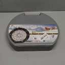 Snow-Chains Auto Fixing 1 Min Quick Fit Easy Installation Tire-Chains, Gifts for Safety, Portable Reusable Universal Emergency Tire Traction Chain for Passenger Car and SUV - Set of 2 (XM-130)