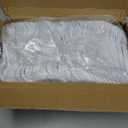 Genuine Joe Medium Weight Plastic Fork, White, 1000 Count