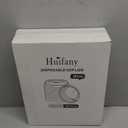 180 Pack Coffee Cup Lids - Disposable Coffee Lid, White Plastic Lids for 10, 12, 16, 20, 24 oz Paper Cups, Leak Proof Cup Lid 3.54 Inches/90 mm Diameter