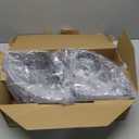 Lazy Susan Cabinet Organizer Bins for 26"/ 28"/ 32" Diameter Corner Organizer, Plastic Cabinet Storage Bin, 1/8 Wedge - Food Safe, BPA Free, with Non-Slip Pads (for 28" Diameter, 6 Pack)