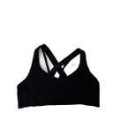 Women's Black Sports Bra, Size Large