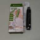 Maestri House Rechargeable Milk Frother, LunaFro NS Handheld Electric Foam Maker Waterproof Detachable Stainless Steel Whisk Drink Mixer Foamer for Lattes, Cappuccino, No Stand (Black)