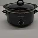 Crock-Pot 4-Quart Manual Slow Cooker, Black