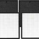 LV-PUR131 Replacement Filters Compatible with LEVOIT Air Purifier Models LV-PUR131s and LV-PUR13, LV-PUR131-RF, 2 Pack True HEPA and Activated Carbon Filters