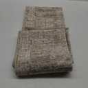 Long Hallway Runner Rug- Carpet Runners for Hallway 12ft, Anti Slip Backing Washable Rug Runner for Bathroom, Entrance, Living Room, Soft Low Pile Mordern Rug Runner(2'x12', Brown/Ivory)