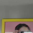 Icona Bay 8x10 Picture Frame, Yellow Colored Solid Wood Scandinavian Style Frame for Photo, Pizzazz Collection