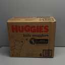 Baby Diapers Size 4 (22-37 lbs), 140ct, Huggies Little Snugglers
