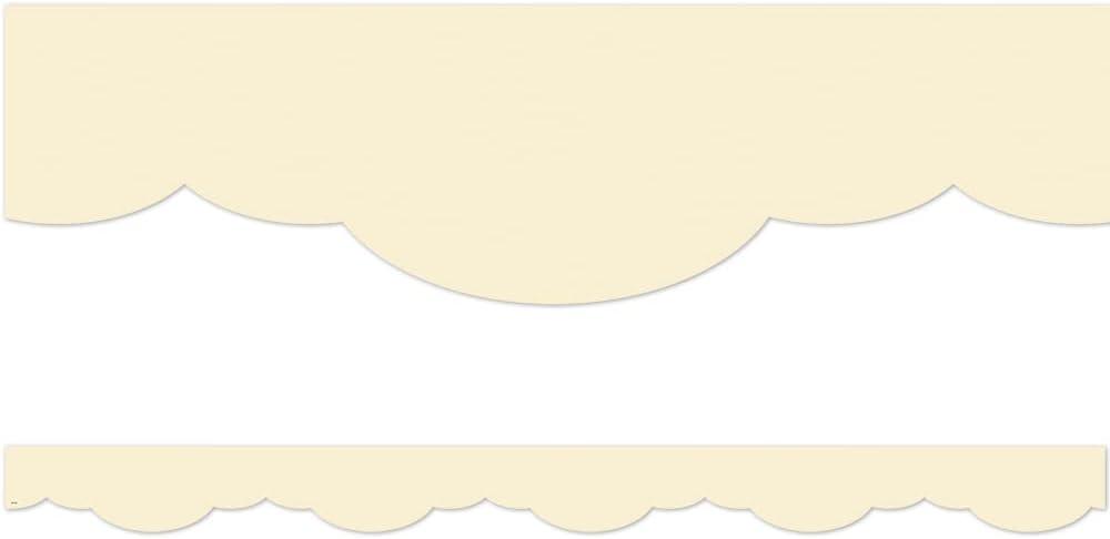 Teacher Created Resources Creme Brulee Fancy Scallops Border Trim (TCR9129)