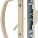 Prime-Line C 1327 Almond Diecast, Inside and Outside Mortise Style Patio Door Handles (Single Pack)