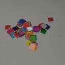 Hygloss Products Bleeding Tissue Paper Squares 1-Inch, 20 Assorted Colors for Arts & Crafts, DIY Projects, Scrapbooking, Greeting Cards, 2400 Squares