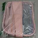 Clear Bag for Stadium Events Mini Small Clear Purse Clear Bag for Stadium Events Concert Sport Work (Pink)