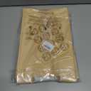 2 x Pack of 35 Paper Bread Bags for Homemade Bread, Paper Bakery Bag for Baked Food Packaging Storage, Large Kraft Paper Bread Loaf Bag with Window Label Seal Sticker included Pack of 35,12.5x8.3x4 Inches