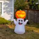 16 Pieces Plastic Inflatable Stakes, 8.7 Inch Inflatable Tent Stakes Replacement Inflatable Stakes for Halloween Christmas Holiday Inflatables Garden Decorations (16, Black)