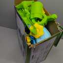 Kids Flower Water Sand Table for Toddlers - 2-Tier Outdoor Water Sand Play Table Toys for Boys Girls, Summer Splash Activity Sensory Table Party Birthday Gift for Kids 3-5 6-12 (Green)