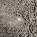 3 Pieces Bathroom Rugs Set Absorbent Shower Mat for Bathtub Non-Slip U-Shaped Toilet Mat Soft Chenille Bath Carpet Comfortable Floor Mats for Kitchen Bedroom 15.5" x 47" Mat, Brown