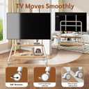 Mobile TV Stand on Wheels for 32-90 Inch TVs