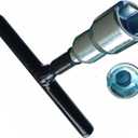 Wing Nut Hand Tool, T Handle Wing Nut Tightening Hand Tool Driver for Eye Screws, C Hook Bolt, Q-Hanger,Screw Hooks