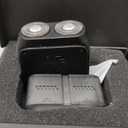 PAXA Mini Electric Shaver for Men,9000Rpm Electric Razor for Men,Magnetic Dual-Head Rotary Pocket Shaver IPX7 Waterproof Wet & Dry for Shaving Face,USB-C Rechargeable for Home,Car,Travel(Gray)