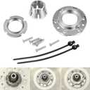 W10324651 Washer Basket Drive Hub Kit Replacement, Drive Block for Inner Tub, fit for Whirlpool Maytag Amana Kenmore Crosley, Replaces AP4557873, W10291415, W10291416, W10291417, PS2581262, EA2581262