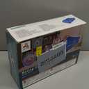 RAPTAVIS Kids Air Mattress Inflatable Toddler Travel Bed with Sides, Cot Sleeping Pad, Blue