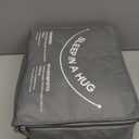 Mr. Sandman Weighted Blanket for Adults Queen Size 15 lbs, Soft Cooling Heavy Minky Blanket for Sleep, Washable Throw Blanket with Glass Beads, 60 x 80 Inches, Grey