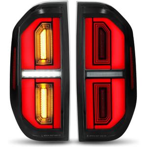MAYELLO Smoked Black LED Tail Lights Assembly for Toyota Tundra 2014-2021