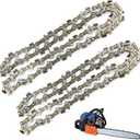 2-Packs 18 inch Chainsaw Chain (.325" Pitch - .058" Gauge - 72 Drive Links) for Husqvarna Dolmar Jonsered McCulloch Homelite Poulan Chainsaws, Fits Husqvarna 50 51 55 435 440 445 450 460
