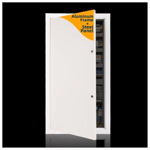 14x29 Access Panel for Drywall-14 x 29 inch Metal Plumbing Access Panel for Drywall 14x29 Wall Access Panel Wall Hole Cover Door for Attic Basement Bathroom,Thicken 1mm Steel Panel and Aluminum Frame