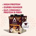 Atkins Caf Caramel Iced Coffee Flavored Protein Shake, High Protein Shake, Low Glycemic, Low Carb and Low Sugar, Keto Friendly, Gluten Free, 12 Count (EXP 01/13/27)