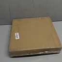 BESTSTAR 12 Inch Disposable Decor Charger Plates, 25 Pack Plastic Clear Plates with Gold Rim, Perfect Table Decor for Party, Wedding, Dinner