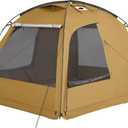 Naturehike Dune Hot Tent with Stove Jack,Double Layer 4 Season Tent,Waterproof 2-4 Person Tents for Camping