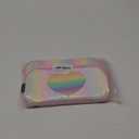 FlowFly Kids Lunch box Insulated Soft Bag Mini Cooler Back to School Thermal Meal Tote Kit for Girls, Boys, Glitter-RainBow