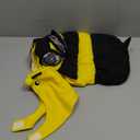 Dog Bee Costume Halloween Pet Dog Bumblebee Cosplay Dress Up with Wings (Yellow XL)