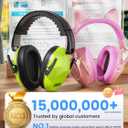 Dr.meter Ear Muffs for Noise Reduction: 27.4SNR Noise Cancelling Headphones for Kids Adults, EM100 Adjustable Hearing Protection Earmuffs for Monster Jam, Autism Sensory, Concerts, Fireworks