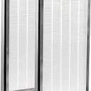 LINNIW H13 True HEPA Replacement Filter, Compatible with MA Air Purifier 112 Series, 3-stage Pre-filter, H13 True HEPA and Activated Carbon Filter Set, 2 Pack