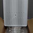 Dish Drying Rack, Double Layered countertop Kitchen Organizer with Drainage Large Bowl Rack and Storage Rack with Drainage Board, Suitable for Kitchen Bars (Silver)