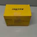 Ascher 60 Watt Equivalent, E26 LED Filament Light Bulbs, Daylight White 4000K, Non-Dimmable, Classic Clear Glass, A19 LED Light Bulb with 80 CRI, Pack of 6