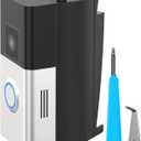 Doorbell Vinyl Siding Mount, Adjustable 30 to 55 Angle Doorbell Mount Compatible with Video Doorbell, Doorbell Camera Holder Bracket Wedge for Apartment, offices