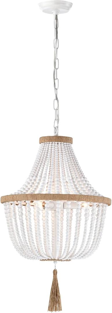 Warehouse of Tiffany Sotho 16 Inch Beads Bohemian Chandelier with Light