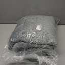 Alomidds Weighted Blanket (60"x80",15lbs Queen Size - Grey), Weighted Blankets for Adults and Kids, Cooling Breathable Soft and Comfort Minky, Heavy Blanket Microfiber Material with Glass Beads