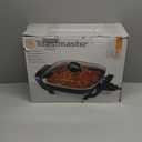 Toastmaster 12" Nonstick Electric Skillet - Deep Skillet Appliance with Glass Lid - Multipurpose Kitchen Cookware for Breakfast & More