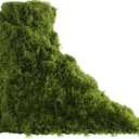 USMOLA Fake Moss Mat, Artificial Moss Table Runner for Wedding Decor Table Centerpieces Fairy Garden Crafts Indoor Green Faux Grass Wall Decor (Green: 12 x 71Inch / 30x180cm)