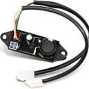 TJ113-2009-1 Ignition Control Module 2pin Compatible with Harbor Freight Predator 3500 PowerHorse 3500 Loncin LC3000i LC3300i Inverter Generator 63584